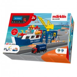 Märklin my world - Cargo et grue portuaire - MAR-72223 - Märklin - Train électrique - Le Nuage de Charlotte