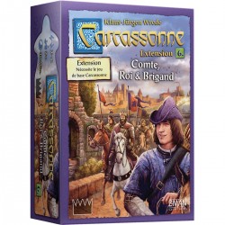 Carcassonne - Ext. 6 Comte, Roi & Brigand - ZMA-70283 - Z-Man - Board Games - Le Nuage de Charlotte