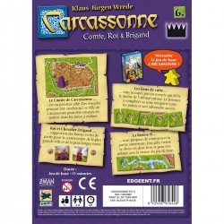 Carcassonne - Ext. 6 Comte, Roi & Brigand - ZMA-70283 - Z-Man - Board Games - Le Nuage de Charlotte