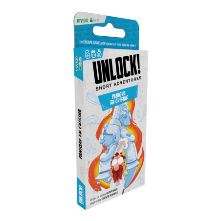 Unlock! Short 1 - Panique en cuisine - SPC-191604 - Z-Man - Board Games - Le Nuage de Charlotte