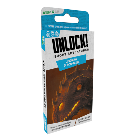 Unlock! Short 4 - Le Donjon de Doo-Arann - SPC-191607 - Z-Man - Board Games - Le Nuage de Charlotte