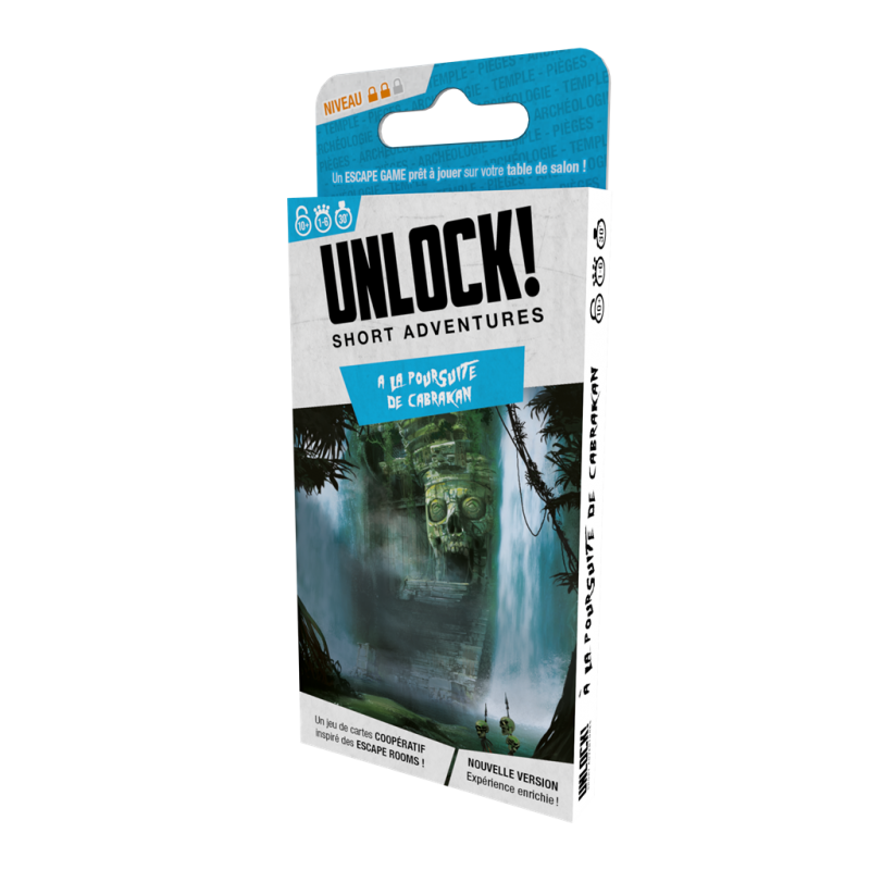 Unlock! Short 5 - À la Poursuite de Cabrakan - SPC-191608 - Z-Man - Board Games - Le Nuage de Charlotte