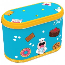 Chefclub - Metal sugar box - CHCL-573100 - Chef Club - Cook like a grown-up - Le Nuage de Charlotte