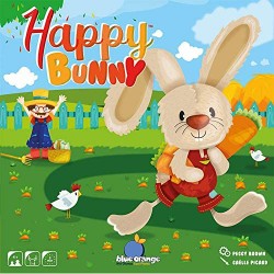 Happy Bunny - BOR-00666 - Blue Orange - Jeux de société - Le Nuage de Charlotte