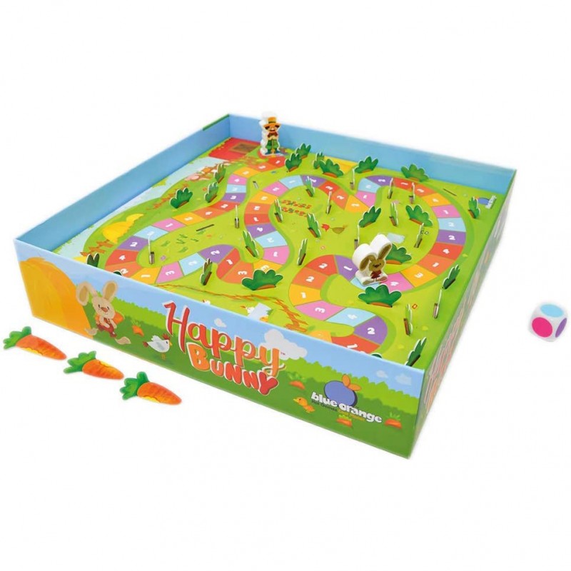 Happy Bunny - BOR-00666 - Blue Orange - Jeux de société - Le Nuage de Charlotte