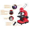 Bresser Junior - Microscope BIOLUX SEL rouge - BRE-8855600E8G000 - Bresser - Globes, Miscroscopes, Téléscopes - Le Nuage de C...