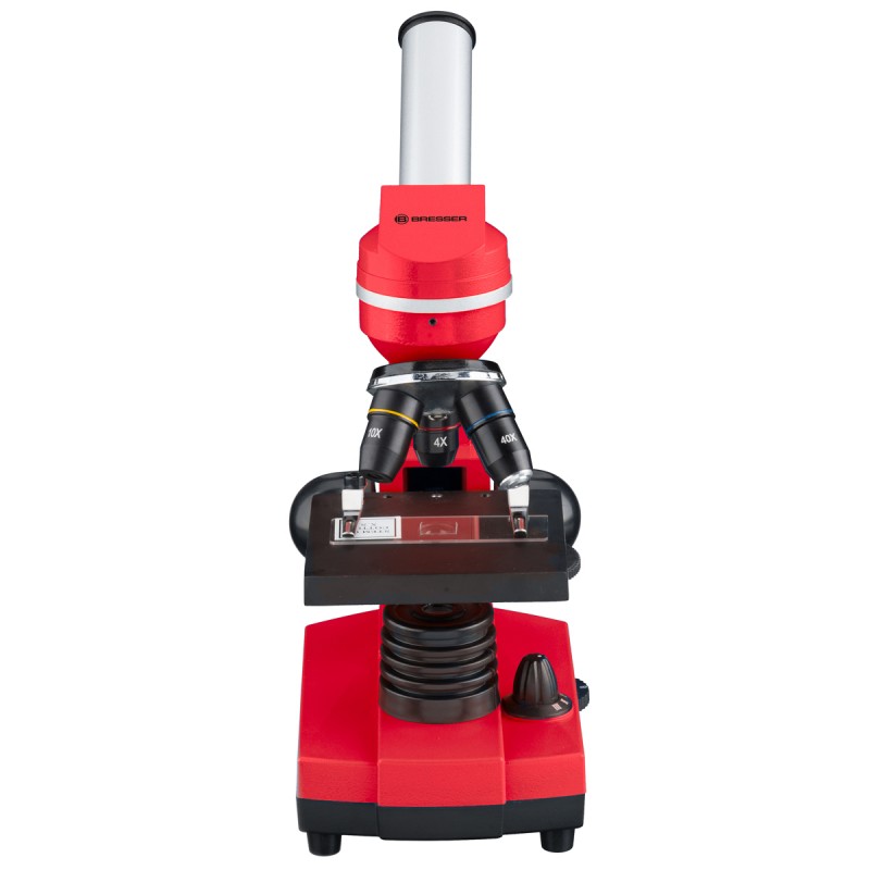 Bresser Junior - Student Microscope BIOLUX SEL red - BRE-8855600E8G000 - Bresser - Globes, Microscopes, Telescopes - Le Nuage...