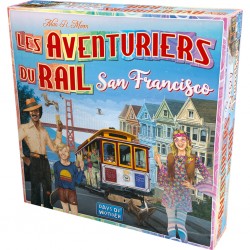 Les Aventuriers du Rail - San Francisco - DOW-75222 - Days of Wonder - Jeux de société - Le Nuage de Charlotte