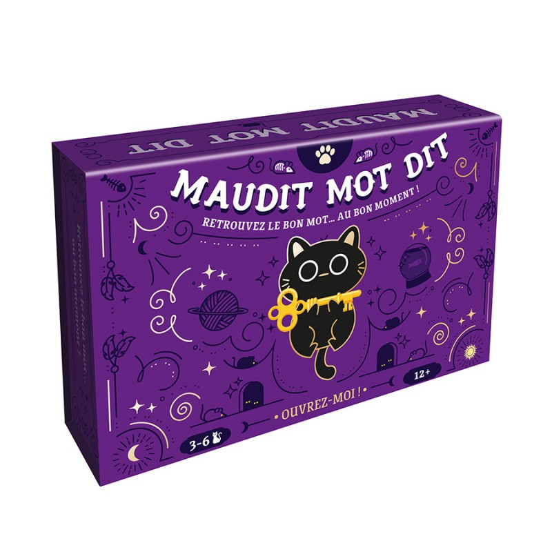 Maudit Mot Dit - COG-INT0182 - Cocktail Games - Board Games - Le Nuage de Charlotte