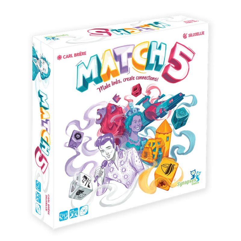 Match 5 - SYN-SYN007 - Synapses Games - Board Games - Le Nuage de Charlotte