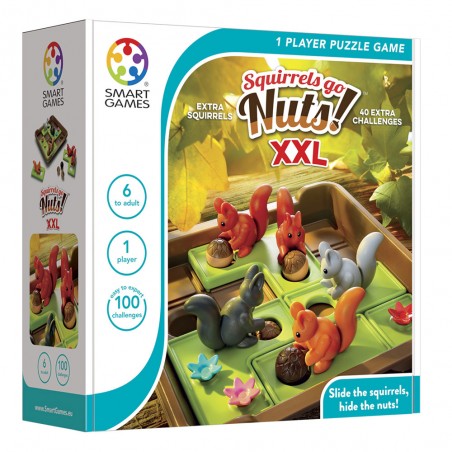 Squirrels Go Nuts! XXL - SMT-SG425XXL - Smart - Logic Games - Le Nuage de Charlotte