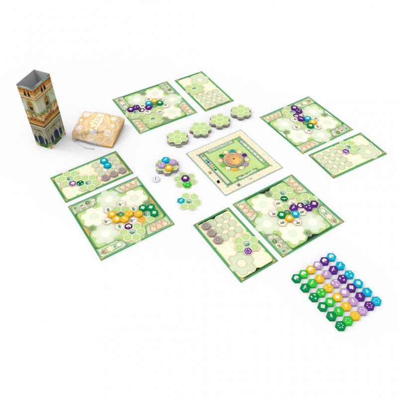 Azul - Le Jardin de la Reine - NEX-PLAN0042 - Next Move - Jeux de société - Le Nuage de Charlotte