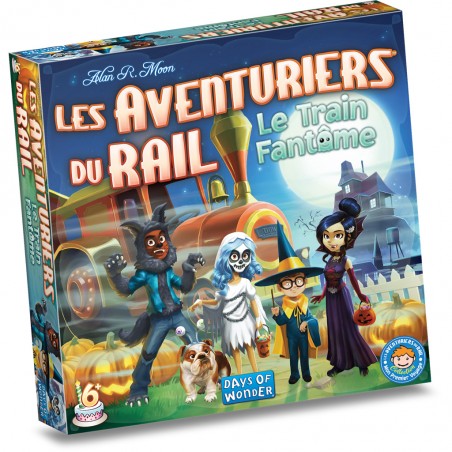 Les Aventuriers du Rail - Le Train Fantôme - DOW-75216 - Days of Wonder - Jeux de société - Le Nuage de Charlotte