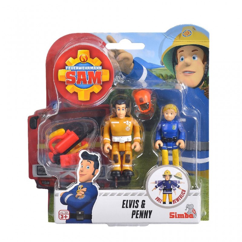 Acheter Fireman Sam - Elvis & Mandy Pack - Fireman Sam - Simba - Le...