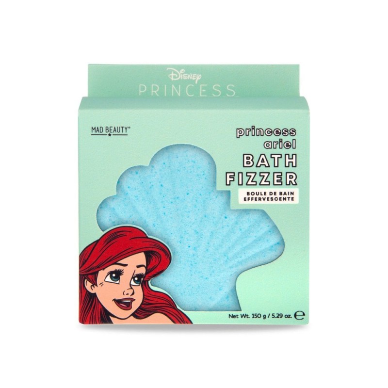 Disney Pop Princess Bath Fizzers - Ariel - MBT-DPPF-A8 - Mad Beauty - Bath Bombs - Le Nuage de Charlotte