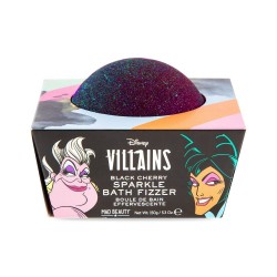 Disney Pop Villains Bath Fizzer - Black Sparkle - MBT-DV-FG4838-8 - Mad Beauty - Bath Bombs - Le Nuage de Charlotte