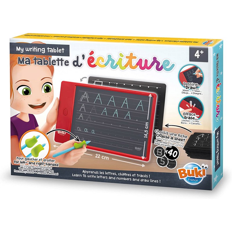 My Writing Tablet - BUK-505607BU - Buki - Learn while having fun - Le Nuage de Charlotte