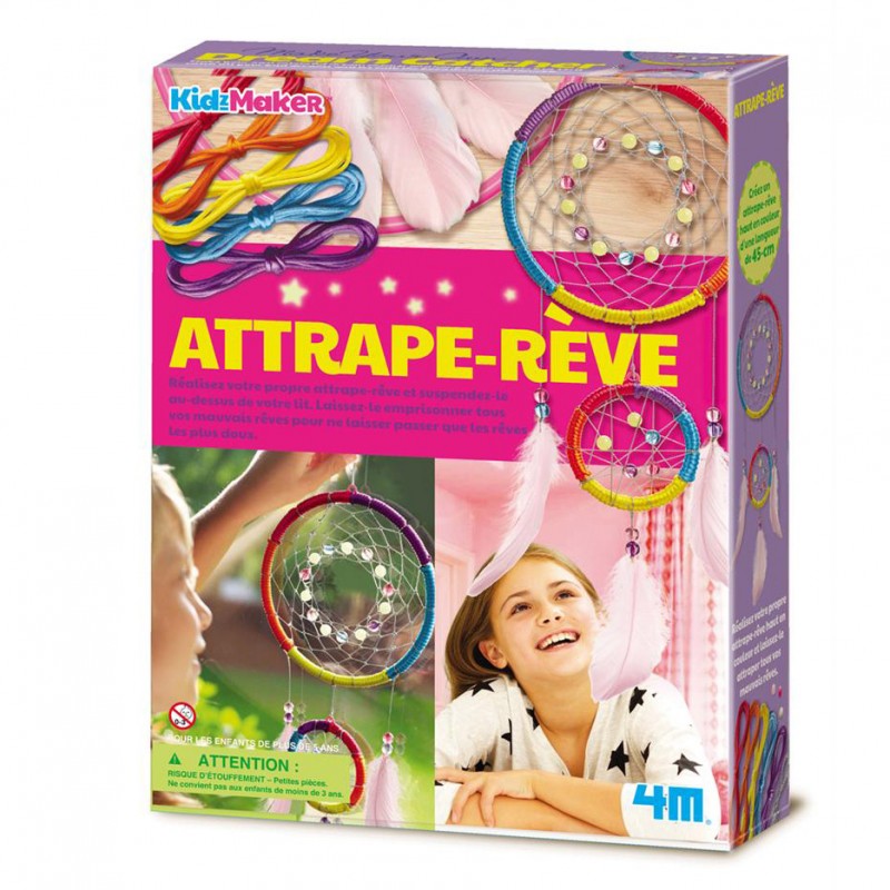 KidzMaker - Make Your Own Dream Catcher - 4M-5664732 - 4M - Creative boxes - Le Nuage de Charlotte