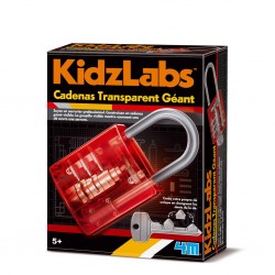 KidzLabs - Giant Visible Padlock - 4M-5663445 - 4M - Educational kits - Le Nuage de Charlotte