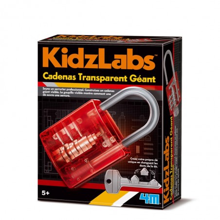 KidzLabs - Cadenas Transparent Géant - 4M-5663445 - 4M - Coffrets éducatifs - Le Nuage de Charlotte