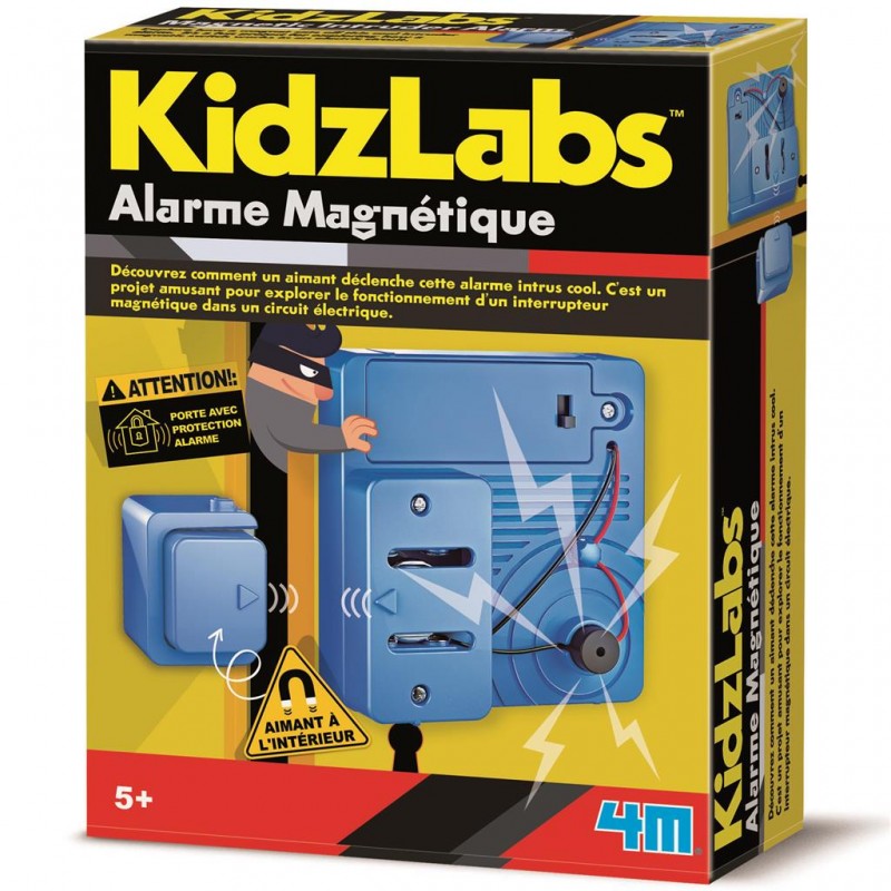 KidzLabs - Alarme Magnétique - 4M-5663440 - 4M - Coffrets éducatifs - Le Nuage de Charlotte