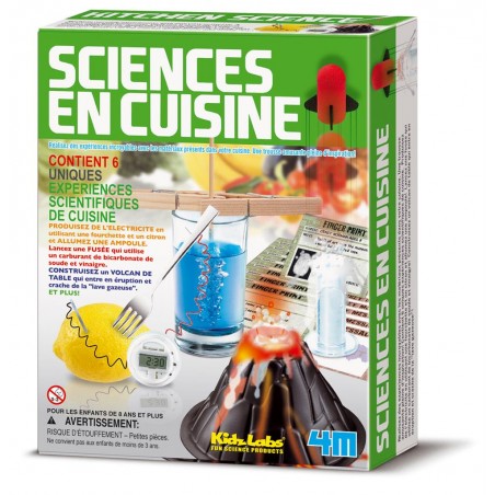 KidzLabs - Sciences en Cuisine - 4M-5663296 - 4M - Coffrets éducatifs - Le Nuage de Charlotte