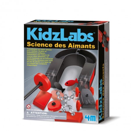 KidzLabs - Science des Aimants - 4M-5663291 - 4M - Coffrets éducatifs - Le Nuage de Charlotte