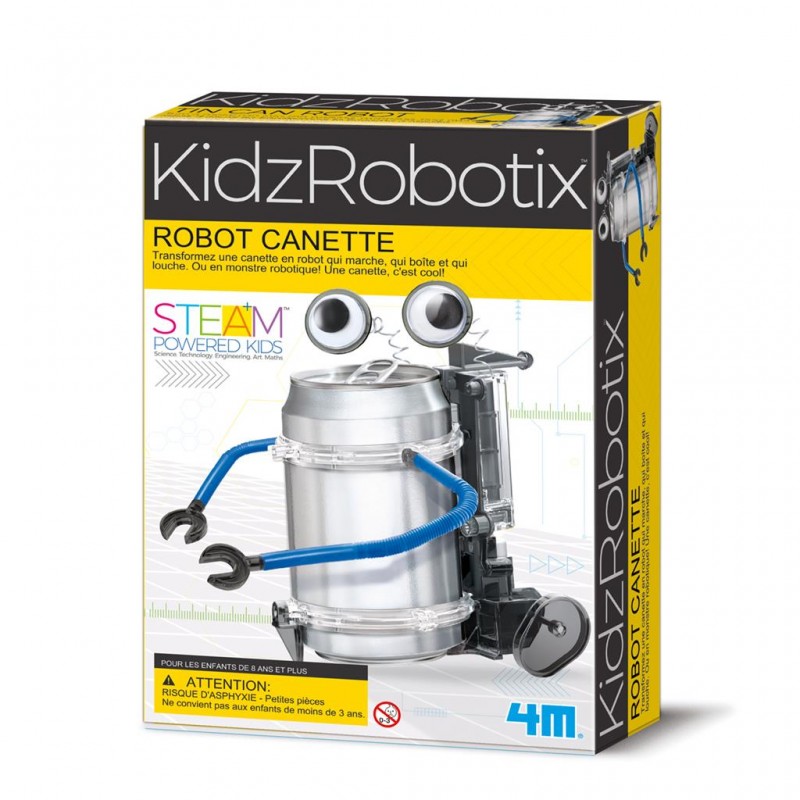 KidzRobotix - Tin Can Robot - 4M-5663270 - 4M - Educational kits - Le Nuage de Charlotte