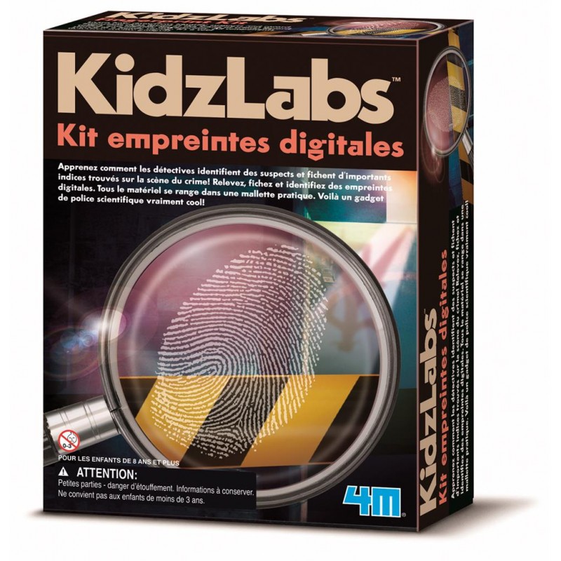 KidzLabs - Kit Empreintes Digitales - 4M-5663248 - 4M - Coffrets éducatifs - Le Nuage de Charlotte