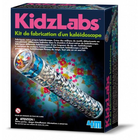 KidzLabs - Kit de fabrication d'un Kaleidoscope - 4M-5663226 - 4M - Coffrets éducatifs - Le Nuage de Charlotte