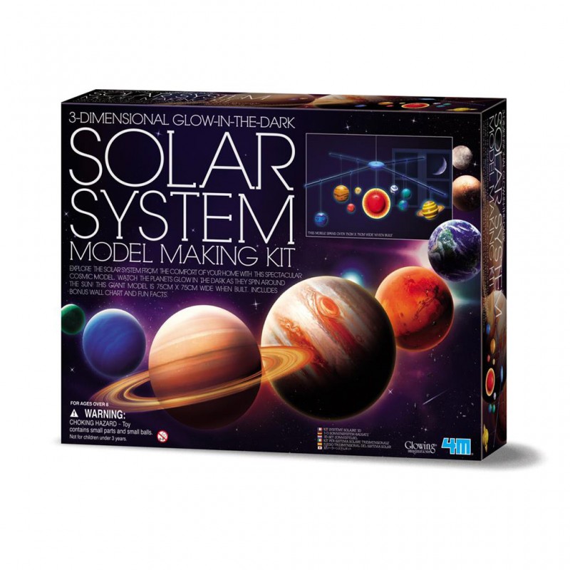 Solar System - Mobile Kit - 4M-5605520 - 4M - Creative boxes - Le Nuage de Charlotte