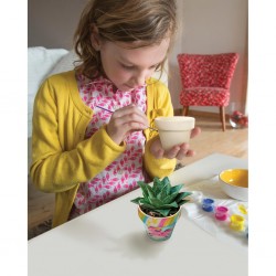 KidzMaker - Pots de fleurs - 4M-5604781 - 4M - Moulages en plâtres - Le Nuage de Charlotte