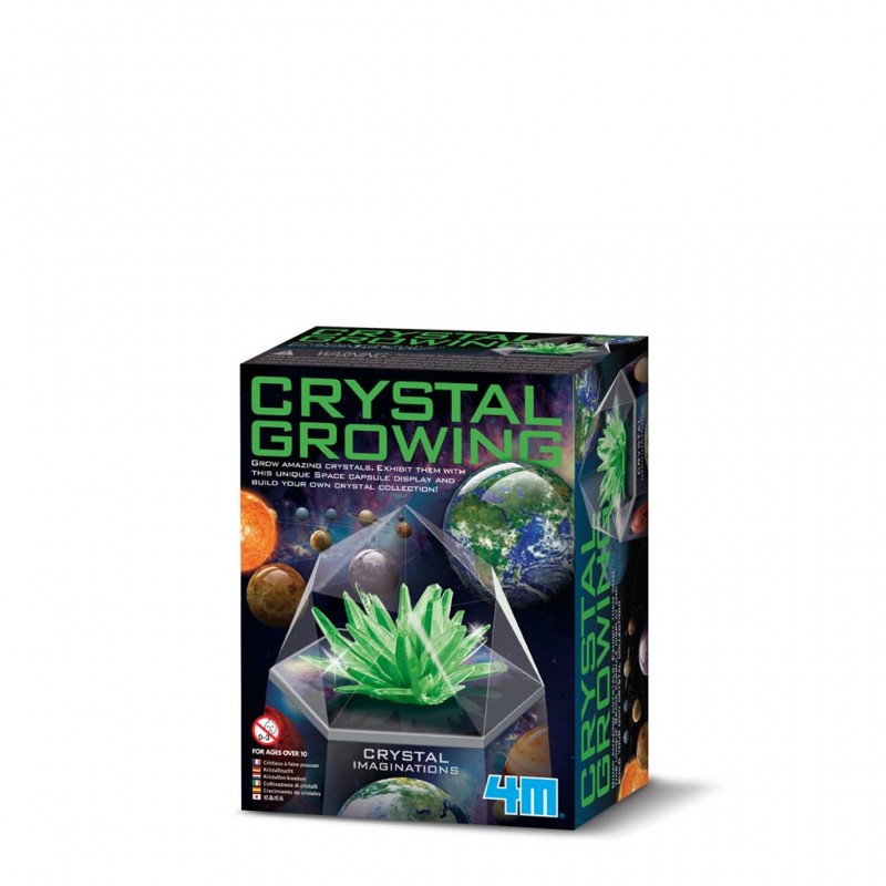 Crystal Growing - Space Green - 4M-5603931 - 4M - Creative boxes - Le Nuage de Charlotte