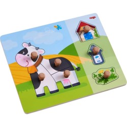 Puzzle Vache Annabelle - HAB-304591 - Haba - Puzzles et casse-têtes - Le Nuage de Charlotte