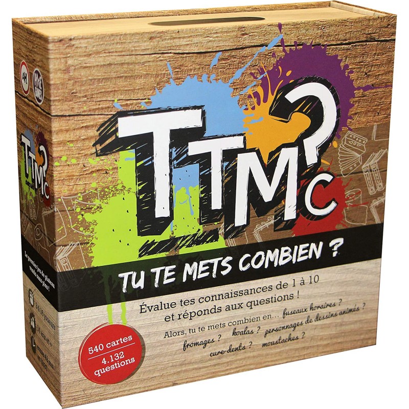 TTMC - Tu te mets Combien? - EDB-PIX161 - Les Éditions de Base - Board Games - Le Nuage de Charlotte