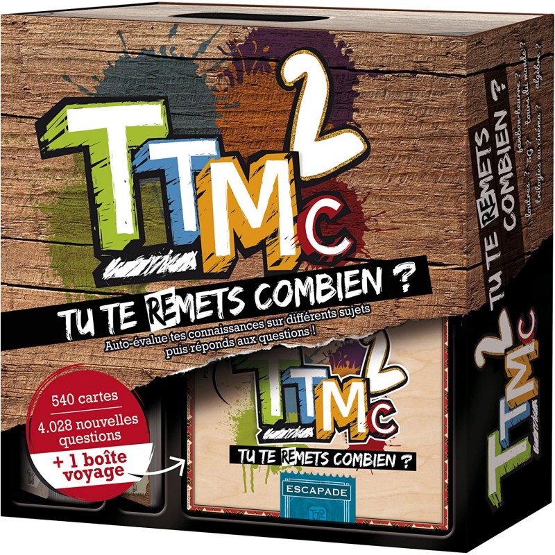 TTMC 2 - Tu te (Re)mets Combien? - EDB-PIX994 - Les Éditions de Base - Board Games - Le Nuage de Charlotte