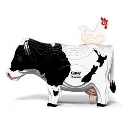 Eugy 079 - Vache Holstein - EUG-5313913 - dodoland - Maquettes en carton - Le Nuage de Charlotte