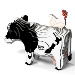 Eugy 079 - Vache Holstein - EUG-5313913 - dodoland - Maquettes en carton - Le Nuage de Charlotte