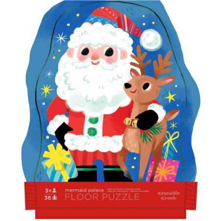 Puzzle L'assistant du Père Noël - 36 pièces - CCR-4020-3 - Crocodile Creek - Puzzles pour les petits - Le Nuage de Charlotte