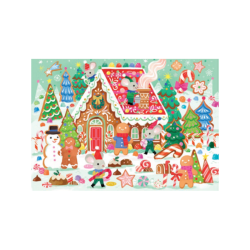 Gingerbread House Puzzle - 36 pieces - CCR-4020-4 - Crocodile Creek - Puzzles for little ones - Le Nuage de Charlotte