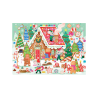 Gingerbread House Puzzle - 36 pieces - CCR-4020-4 - Crocodile Creek - Puzzles for little ones - Le Nuage de Charlotte