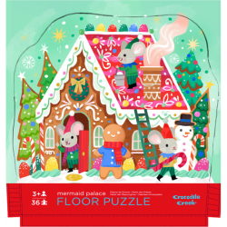 Gingerbread House Puzzle - 36 pieces - CCR-4020-4 - Crocodile Creek - Puzzles for little ones - Le Nuage de Charlotte