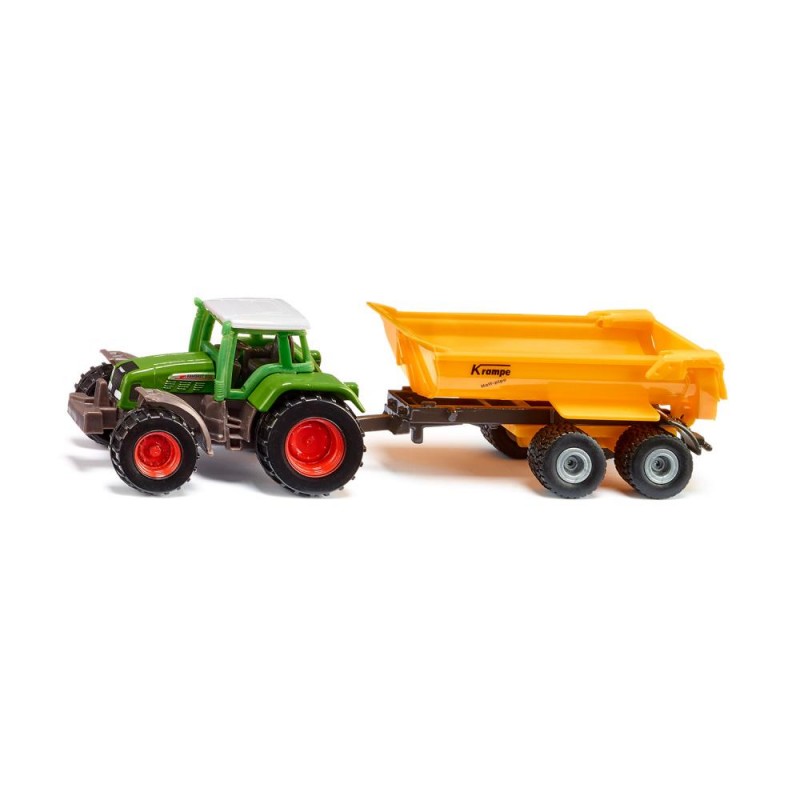 Fendt with Krampe tipping trailer - SIK-1605 - Siku - Cars, Trucks, etc. - Le Nuage de Charlotte