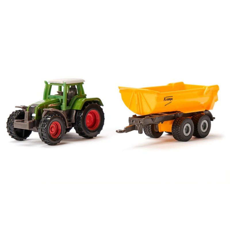 Fendt with Krampe tipping trailer - SIK-1605 - Siku - Cars, Trucks, etc. - Le Nuage de Charlotte