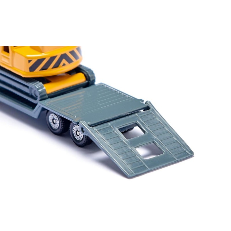 Low loader with excavator - SIK-1611 - Siku - Cars, Trucks, etc. - Le Nuage de Charlotte