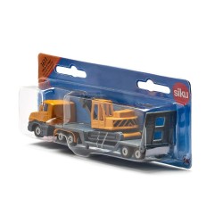 Low loader with excavator - SIK-1611 - Siku - Cars, Trucks, etc. - Le Nuage de Charlotte