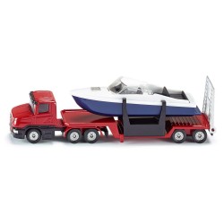 Low Loader with Boat - SIK-1613 - Siku - Cars, Trucks, etc. - Le Nuage de Charlotte