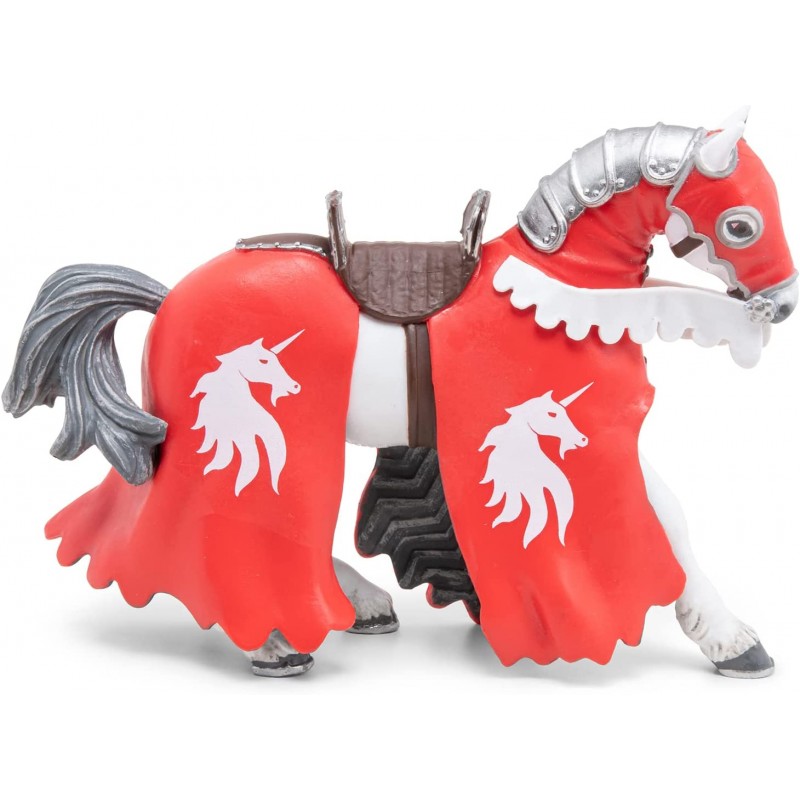 Horse of unicorn knight with spear - PAPO-cvi-39781 - Papo - Figures and accessories - Le Nuage de Charlotte