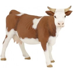 Vache simmental - PAPO-rja-51133 - Papo - Figurines et accessoires - Le Nuage de Charlotte