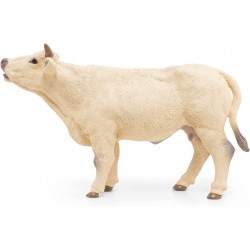 Charolais cow mooing - PAPO-rja-51158 - Papo - Figures and accessories - Le Nuage de Charlotte